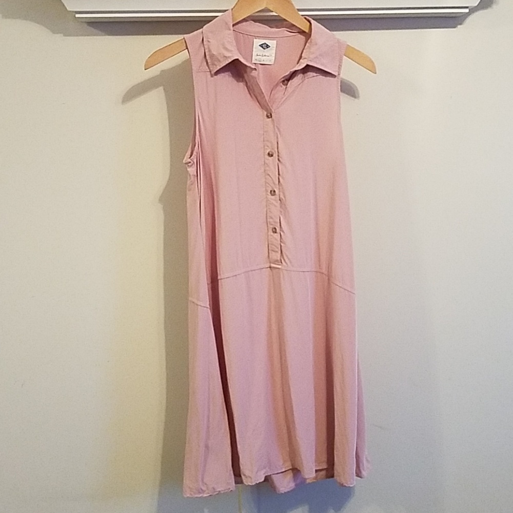 Mauve Collar Dress